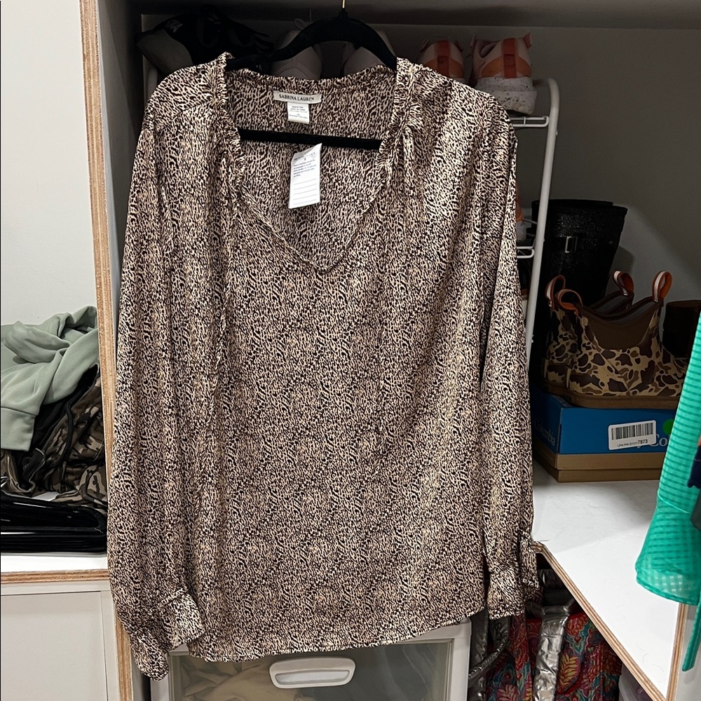 Sabrina Lauren 1X Women's Blouse